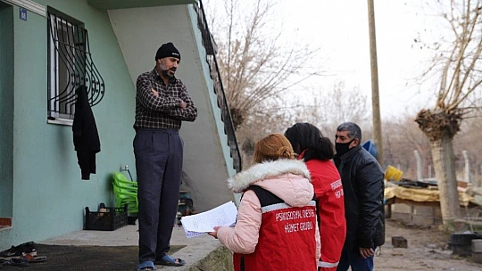 Deprem bölgesi Elazığ'da ailelere 'Psikososyal Destek'
