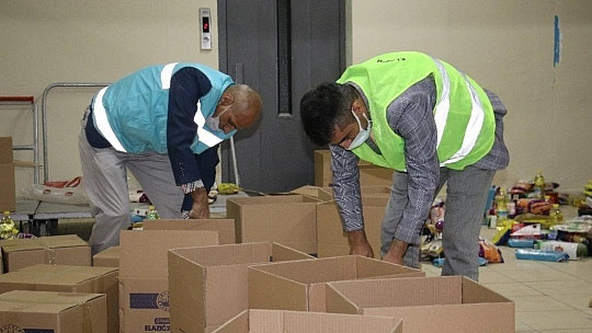 Deprem bölgesi Elazığ'dan İzmir'e yardım