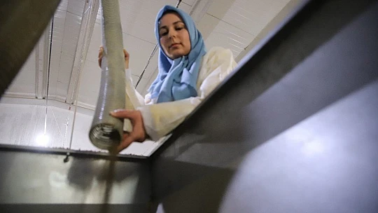 Devletten aldığı destekle çiftlik sahibi oldu, şimdi ailece çalışıyorlar