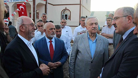 Diyanet İşleri Başkanı Erbaş, Elazığ'da 65 öğrenci kapasiteli Kur'an kursunun açılışına katıldı