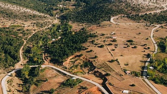 Droncu sınıf öğretmeninin  çektiği eşsiz görüntüler hayran bıraktı