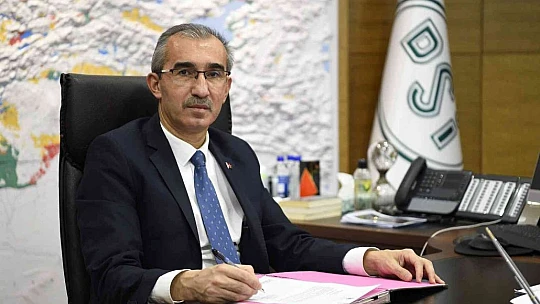 DSİ Genel Müdürü Yıldız: 'Elazığ'a 15 baraj ve 3 yeraltı depolaması kazandırdık'