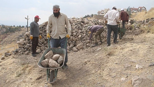Dünya mirasına aday Harput Kalesi için projelendirme çalışması