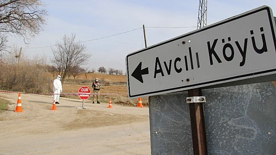 Elazığ'da Covid-19 görülen köy karantinaya alındı
