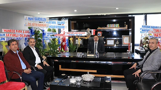 Başkan Alan, Palu ve Kovancılar belediye başkanlarını ziyaret etti