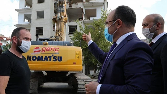 Yıkım İşlemleri Hızlandırıldı