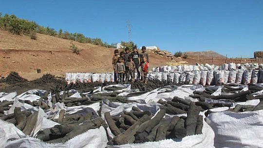 Ekmeklerini taştan değil, kömürden çıkarıyorlar