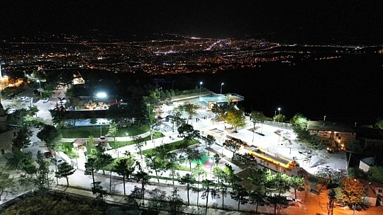 Balakgazi Parkı ve Cam Seyir Terası Projesi bitme aşamasına geldi