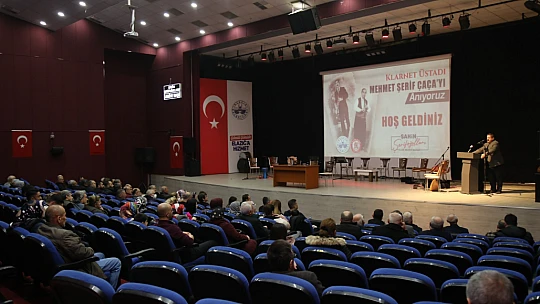 Klarnet ustası Mehmet Şerif Çaça için anma programı düzenlendi