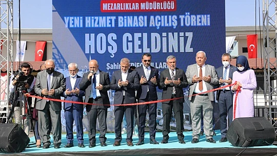 Elazığ Belediyesi Mezarlıklar Müdürlüğü yeni hizmet binası açıldı