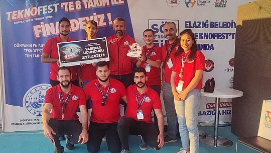 Elazığ Belediyesi'ne TEKNOFEST'ten 2 ödül