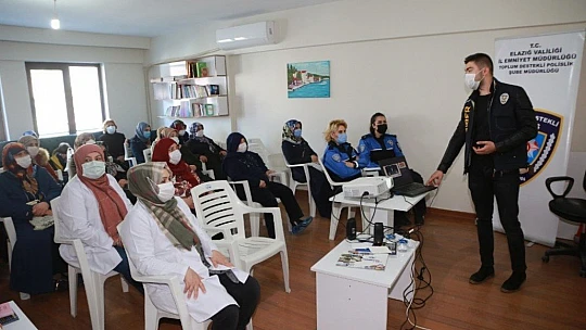 Elazığ'da  'En iyi Narkotik Polisi Anne' projesi