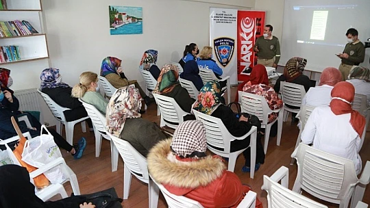 Elazığ'da  'En iyi Narkotik Polisi Anne' projesi