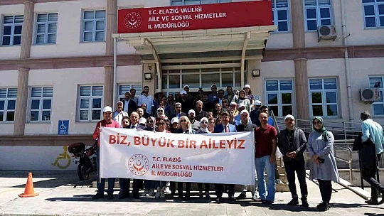 Elazığ'da 'Aile' farkındalık yürüyüşü