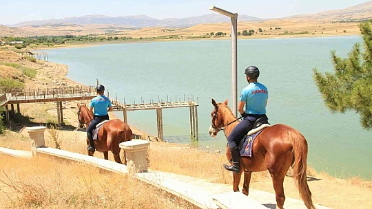 Elazığ'da 'Atlı Jandarma Timi' göreve başladı
