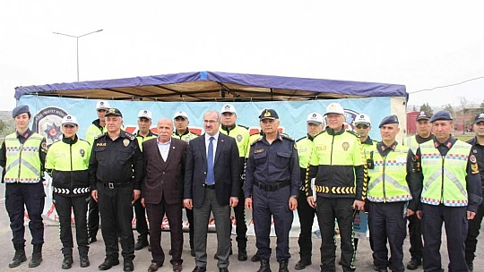 Elazığ'da 'Bayramınız Kemerli Olsun' denetimi