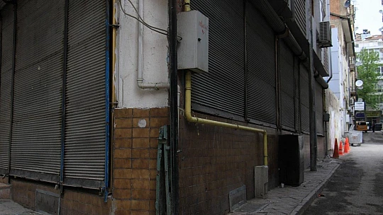 Elazığ'da cadde ve sokaklarda kısıtlama sessizliği