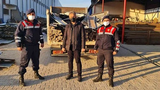 Elazığ'da  çalınan inşaat malzemeleri jandarma tarafından bulundu