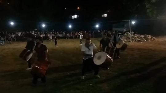 Elazığ'da 'Davulcu tutulması': 5 davulcunun şovu kameralarda