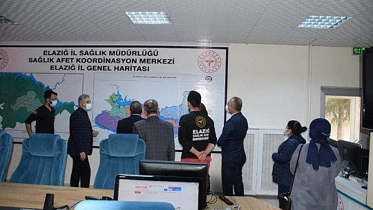 Elazığ'da Sağlık Afet Koordinasyon Merkezi hizmete girdi