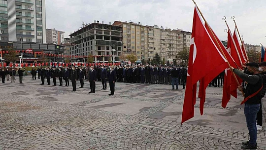 Elazığ'da 10 Kasım Atatürk'ü Anma Günü töreni