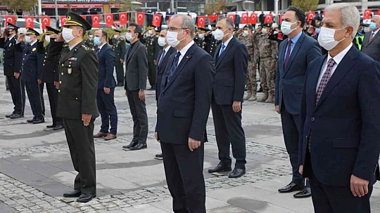 Elazığ'da 10 Kasım Atatürk'ü Anma Günü töreni