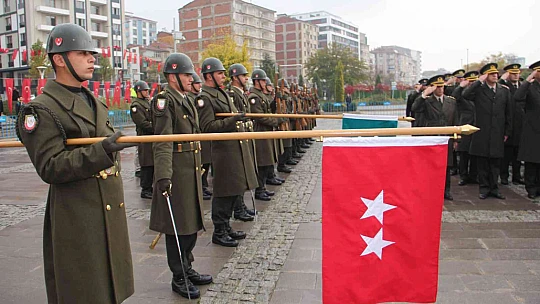Elazığ'da 10 Kasım Atatürk'ü Anma Günü töreni