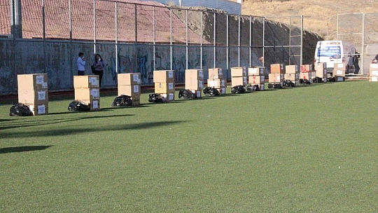 Elazığ'da 104 spor kulübüne  malzeme yardımı yapıldı