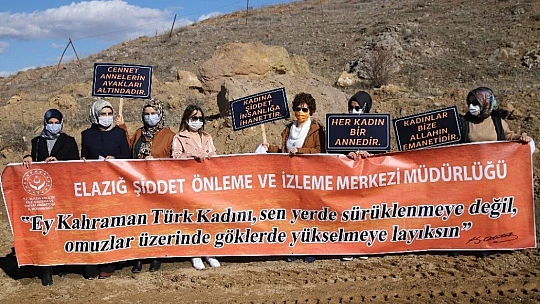 Elazığ'da 11 şehit anısına fidan dikildi