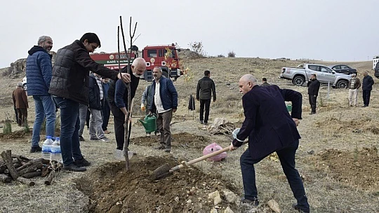Elazığ'da 12 bin fidan toprakla buluştu