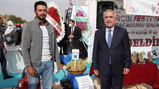 Elazığ'da 15. Bağ Bozumu ve Orcik Festivali başladı