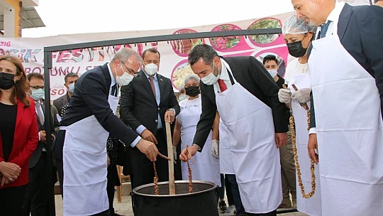 Elazığ'da 15. Bağ Bozumu ve Orcik Festivali başladı