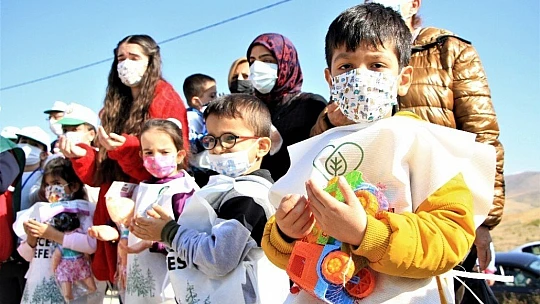 Elazığ'da 15 bin fidan toprakla buluştu