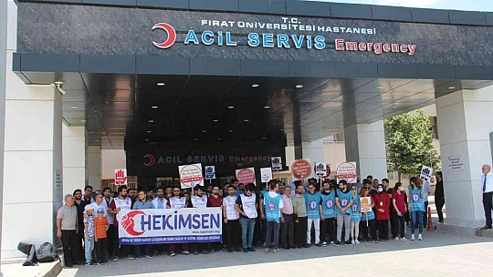 Elazığ'da 3 doktor darp edildi, meslektaşları olayı kınadı