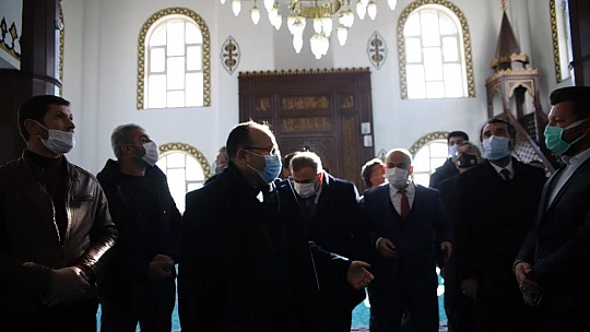 TOKİ Cami hizmete açıldı