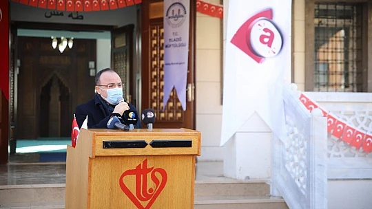 TOKİ Cami hizmete açıldı