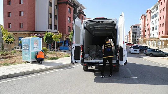 Elazığ'da 4 ayda 37 kilogram tekstil atığı toplandı