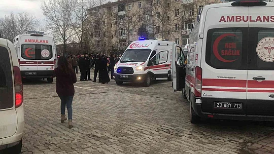 Elazığ'da 50 öğrenci hastanelik oldu