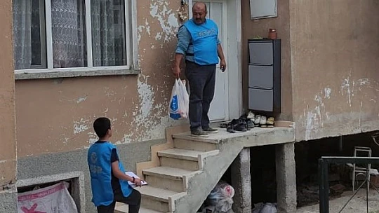 Elazığ'da 526 aileye kurbanlık et dağıtıldı