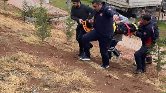 Elazığ'da akıllara durgunluk veren kaza: Kupası açılan kamyonet çocuk parkına daldı
