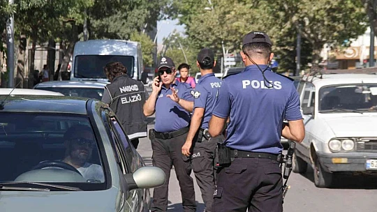 Elazığ'da asayiş uygulamaları sürüyor