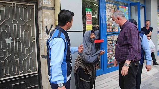 Elazığ'da bayram öncesi dilenci operasyonu