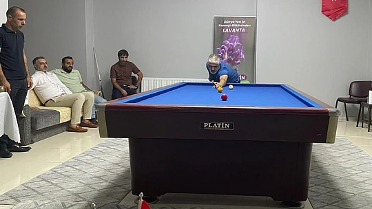 Elazığ'da Bilardo Şampiyonası sona erdi