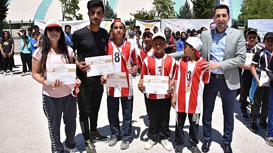 Elazığ'da bocce müsabakaları tamamlandı