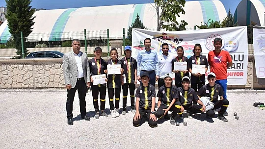 Elazığ'da bocce müsabakaları tamamlandı