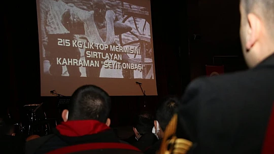 Elazığ'da Çanakkale Zaferi'nin 107. yıl dönümünde şehitler anıldı