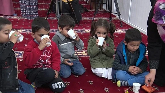 Elazığ'da çocuklara ramazan ayı anlatıldı