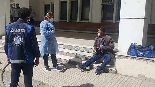 Elazığ'da Covid'li şahıs terminalde 'HES' kodu sayesinde yakalandı