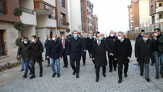 Elazığ'da deprem konutları tek tek tamamlanıyor