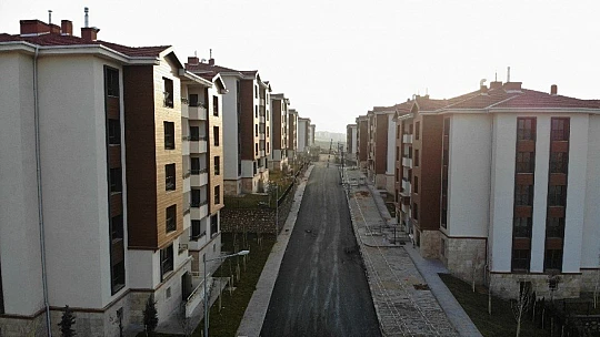 Deprem sonrası yapılan konutlar 100 bin kişiye sıcak yuva olacak